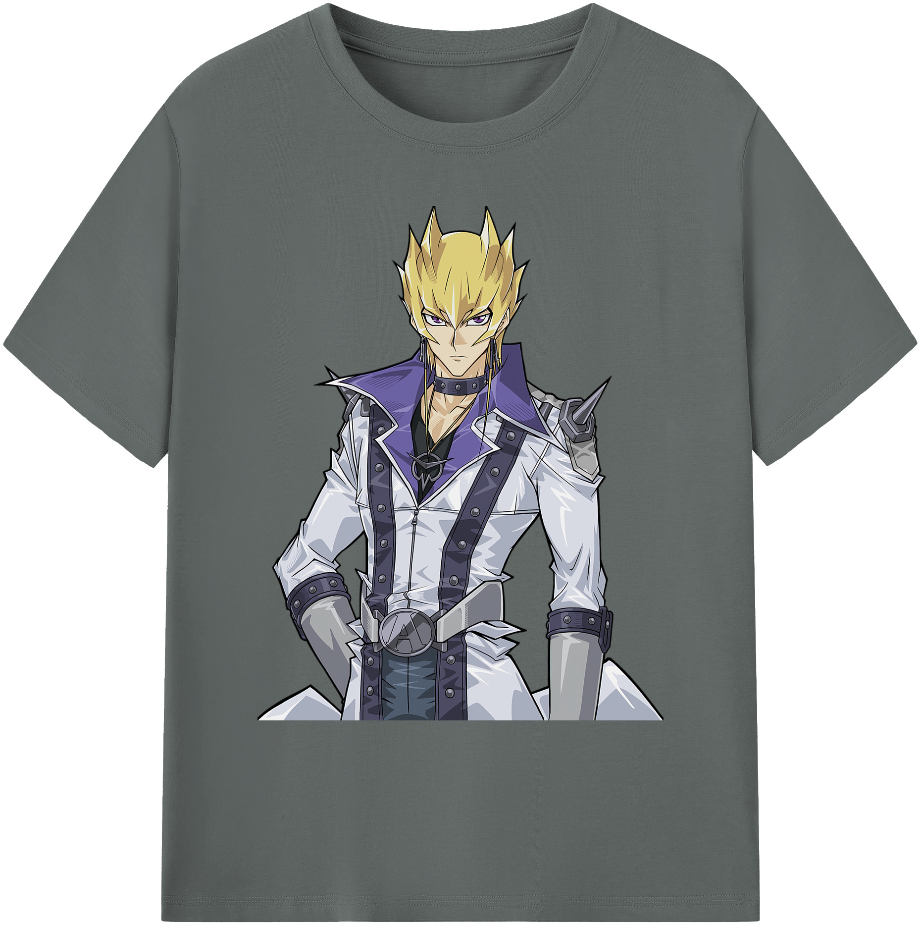（画像用） 遊☆戯☆王 Yu-Gi-Oh! 綿100％ メンズ半袖Tシャツ｜肌触りやわらか＆通気性